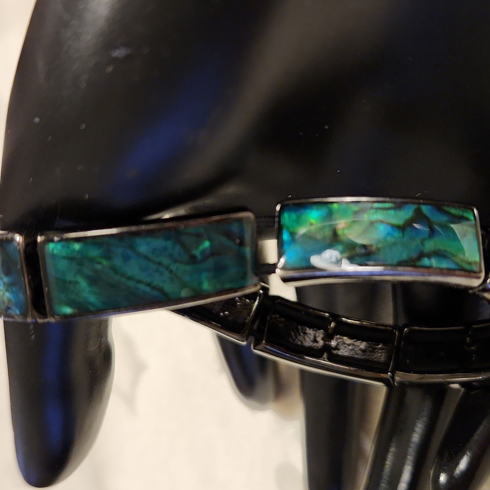 Lia Sophia Abalone Stretch Bracelet